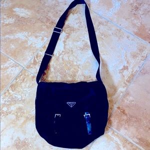 PRADA messenger bag w tons of pockets/zippers